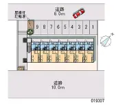 ★手数料０円★札幌市清田区真栄二条　月極駐車場（LP）